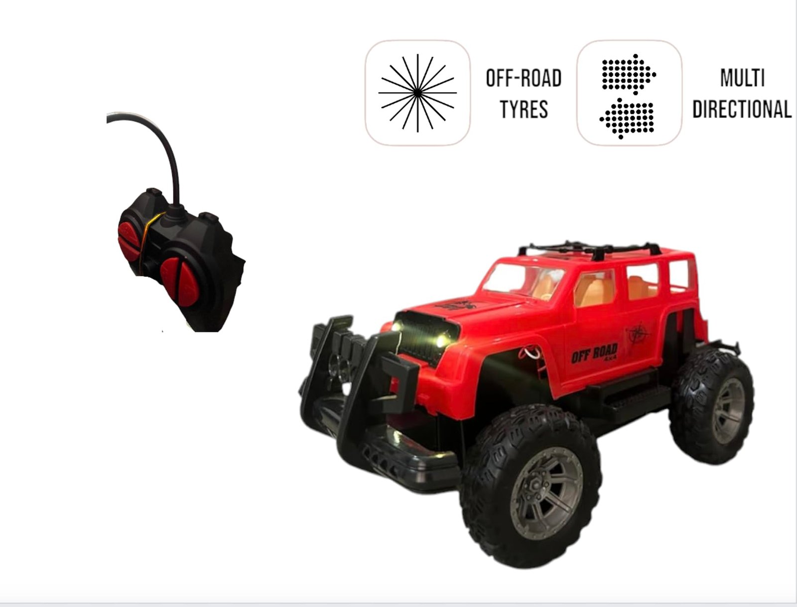 All Terrain RC Car, Rock Climber Radio controlor - Image 3